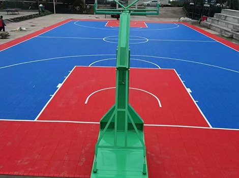 Professional Competition-Grade Interlocking Suspended Flooring