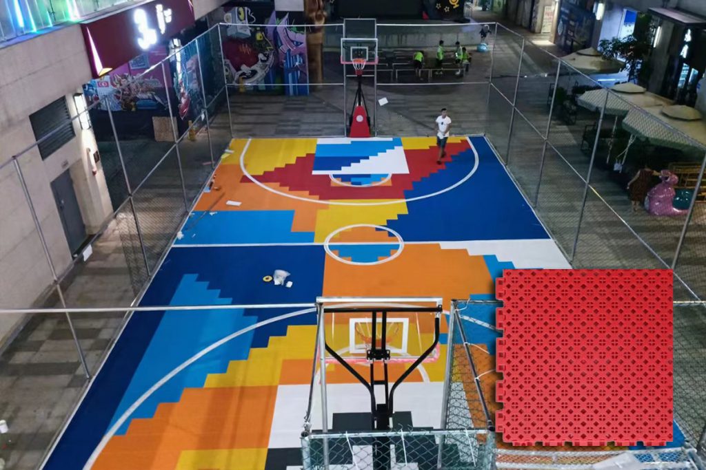 General Commercial Interlocking Suspended Flooring