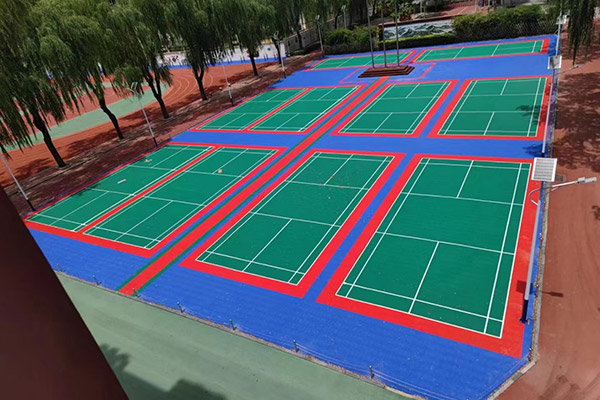 Function-Upgraded Customized Interlocking Suspended Flooring