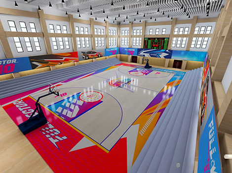 Professional Competition-Grade PVC Sports Roll